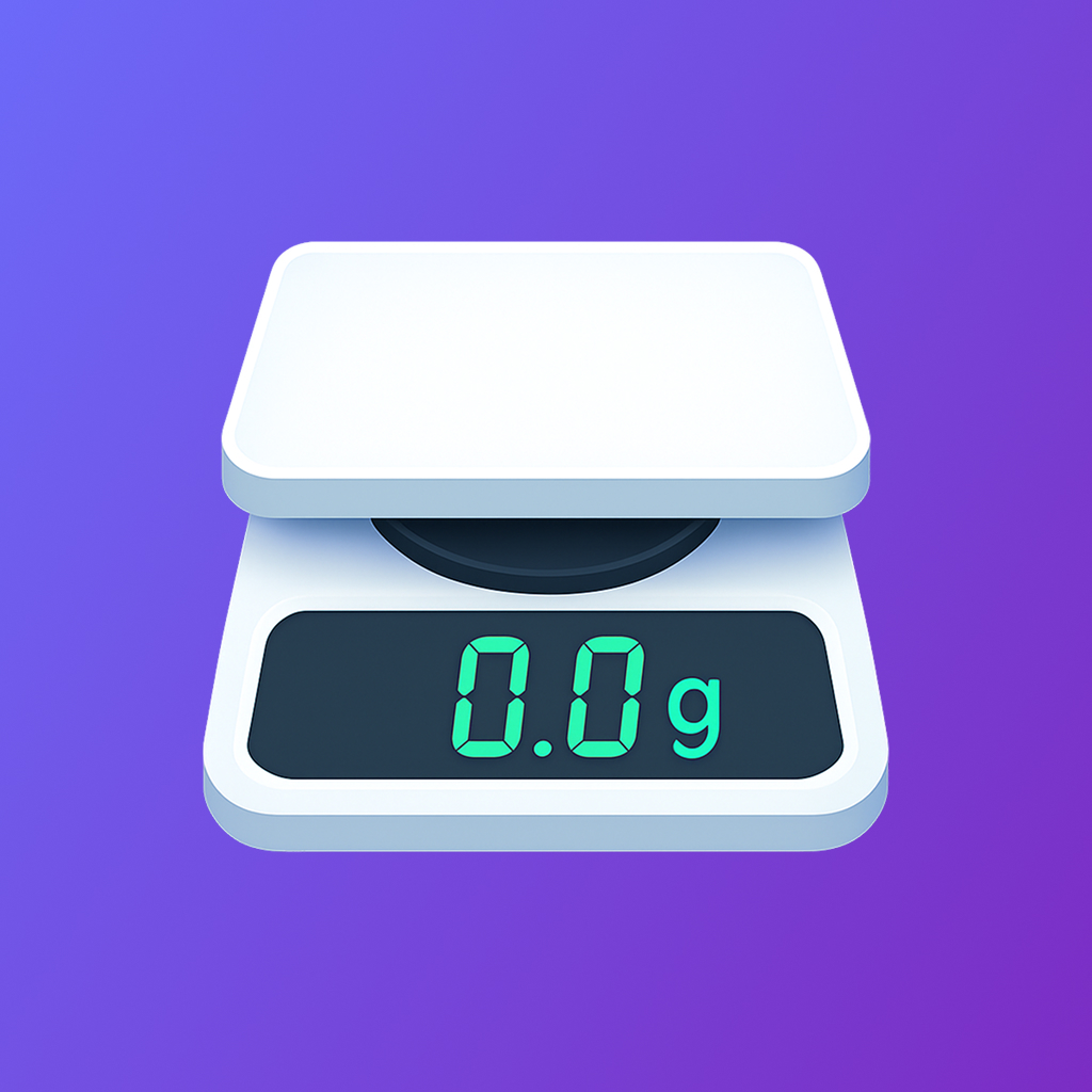 AI Weight & Size Estimator App Icon
